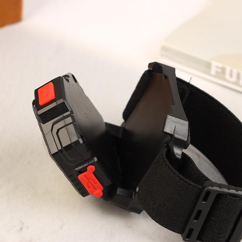 Multifunctional 3-In-1 Strong Flashlight Headlight Wrist Light Waist Bag Light Watch Light Household Work Light Car Repair Light