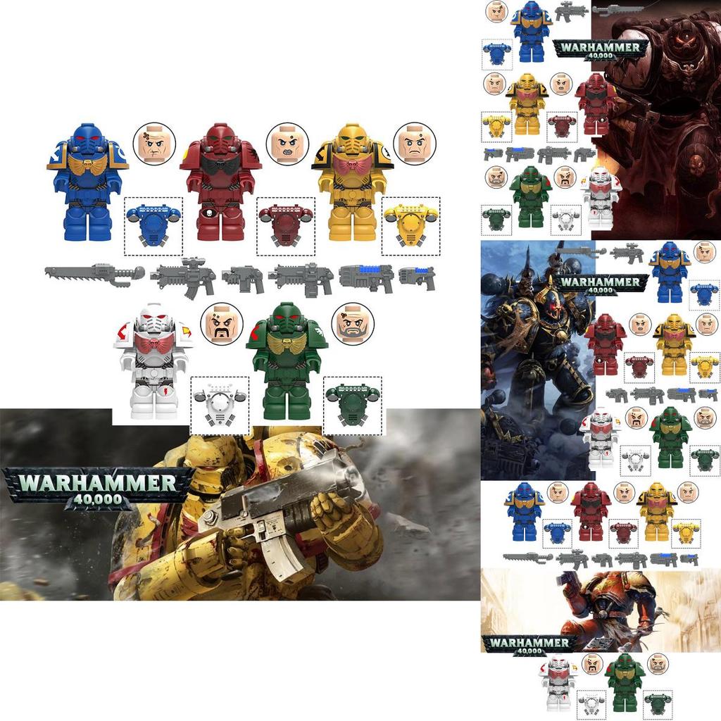 My601-605 Ultimate Warrior Empire Fist Children's Building Block Toy Set