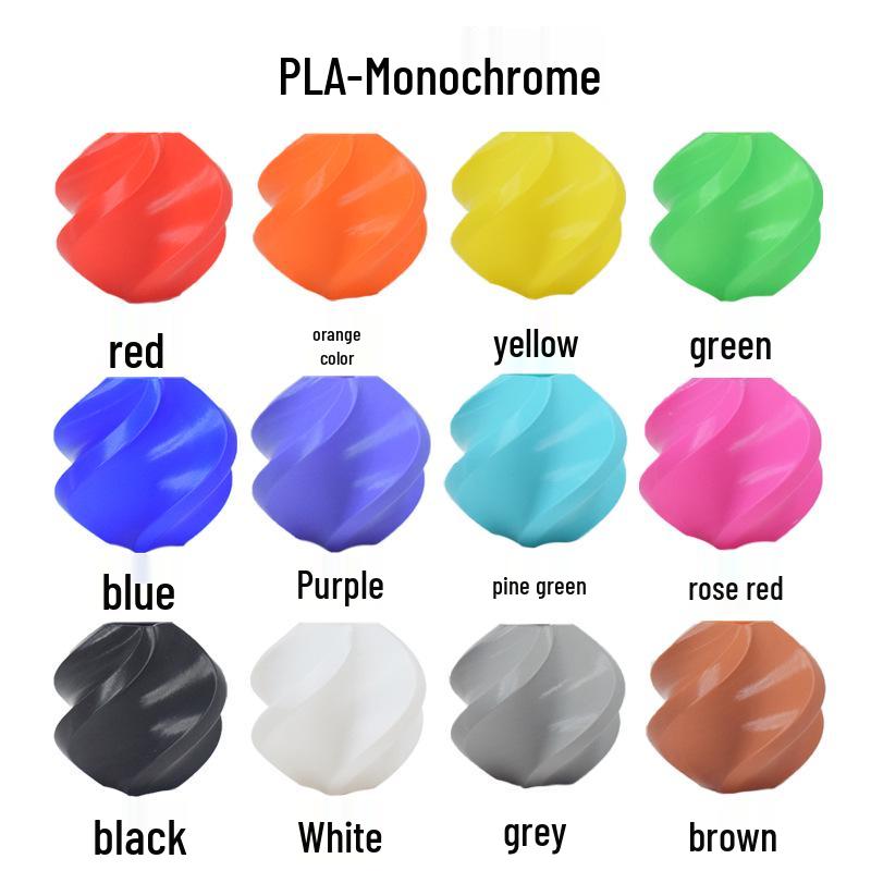 Filamento PLA Seda para Impressora 3D: Macaron Degradê Multicor, Alta Velocidade, 1KG/1.75mm, Personalizável
