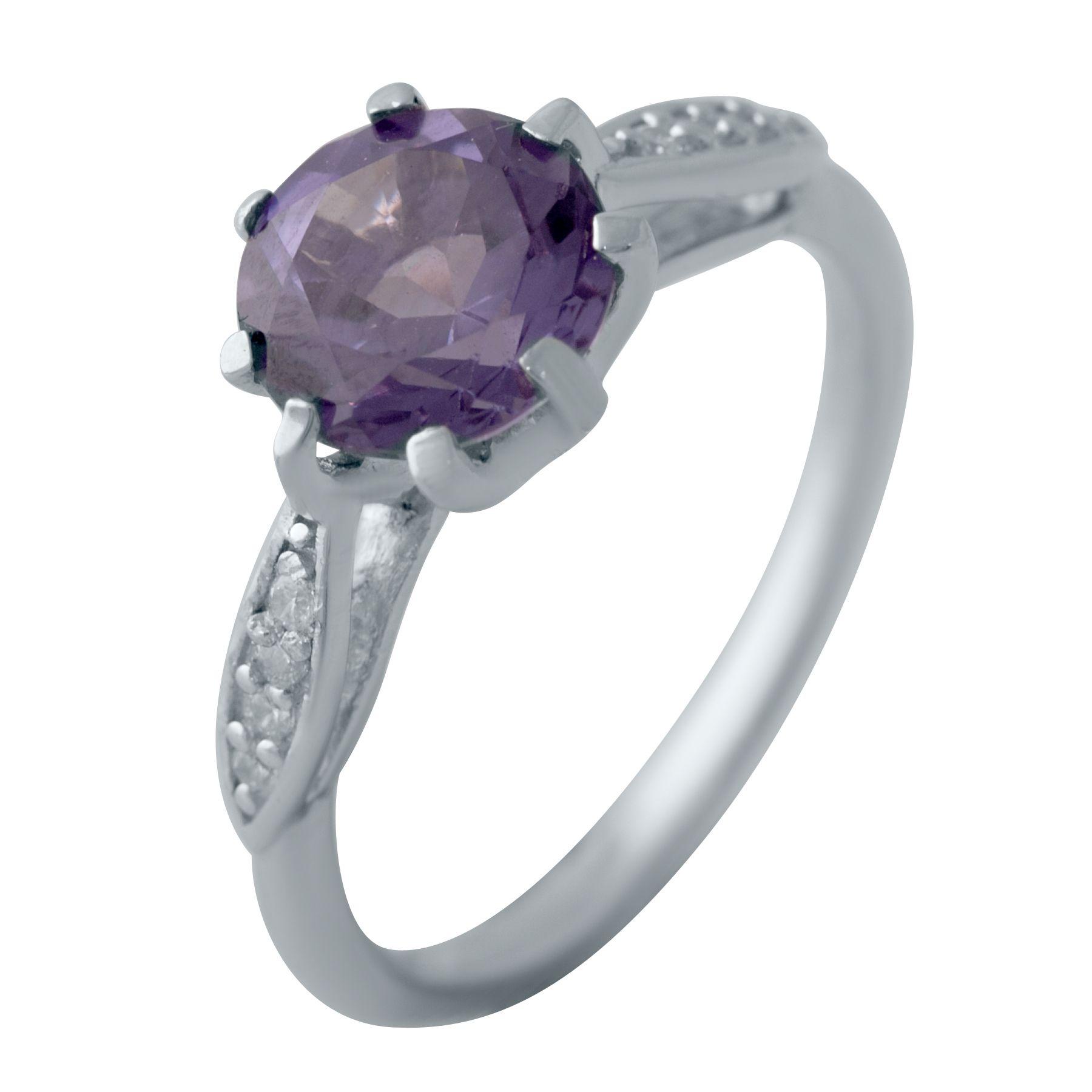 

Срібна каблучка з олександритом 2.508ct (2043362) 2.71 гр. 925 проби 17.5