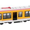 1/64 Alloy Rail Car Model Children's Toy Train Ornaments Pull Back Car Model Boy Toy