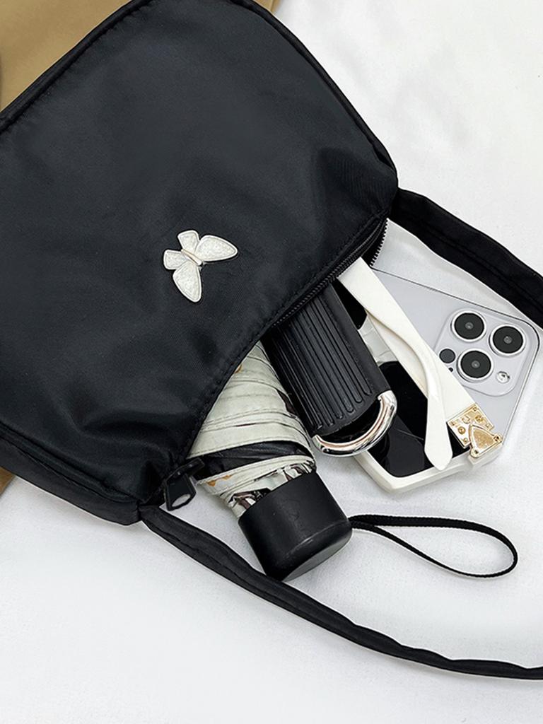 Women's Shoulder Bag with Unique Butterfly Design, Comfortable Commuter Handbag for Daily Use, Perfect Choice for Everyday Wear