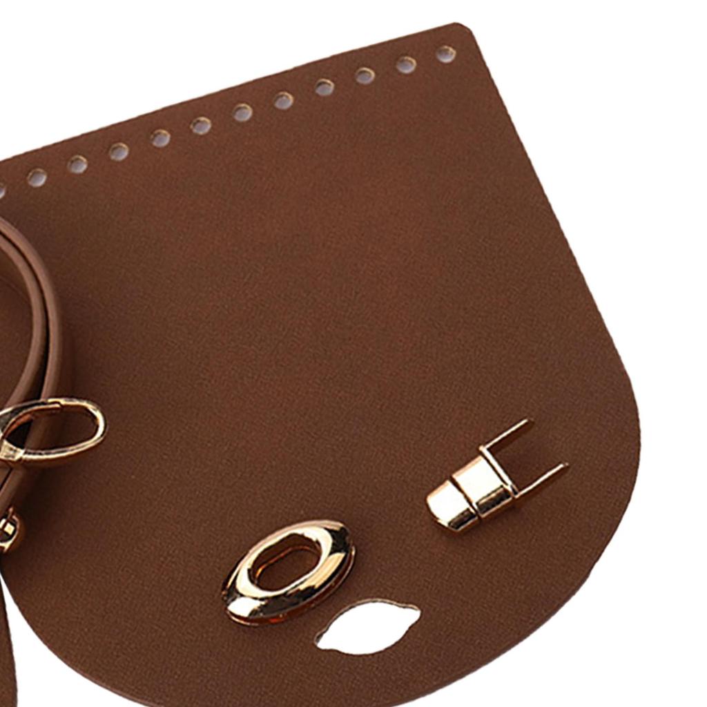 Handbag Maker Backpack Knitting Bottom PU Leather DIY Bag Making Crochet