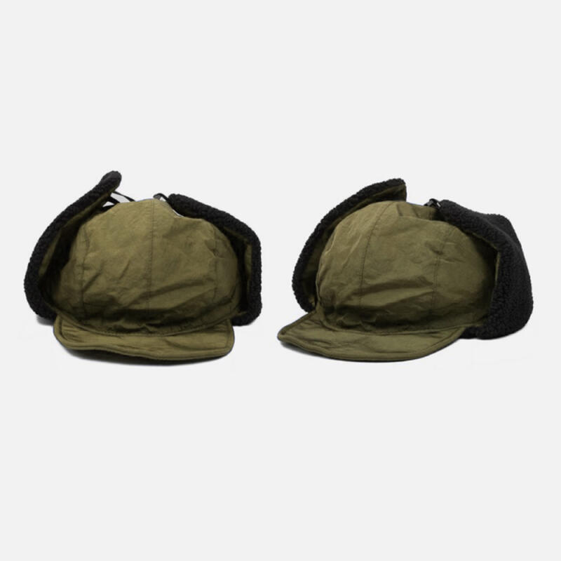Кепка Outdoor Карманная Водонепроницаемая Шапка-Наушники Хаки KHAKI
