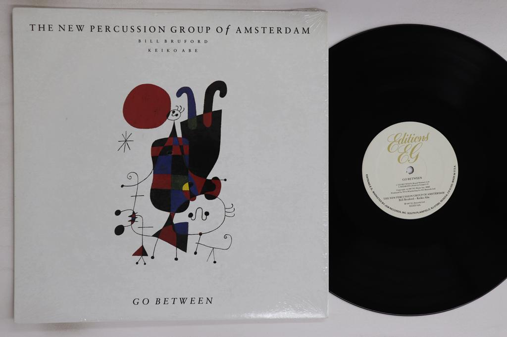 LP Record NEW PERCUSSION GROUP OF AMSTERDAM,  - Go Between EGED54 EDITIONS EG 1987 US Classical Used