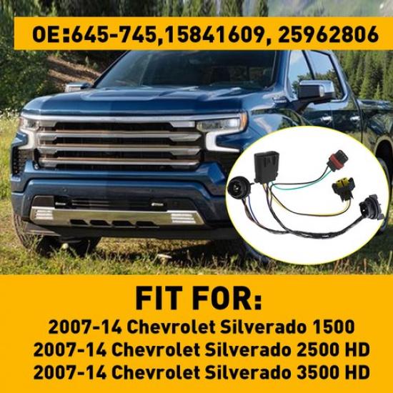 New 25962806 Wiring Headlight Harness For 2007-13 Chevrolet Silverado 2500 HD US