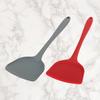 Silicone spatula non-stick pan cooking shovel high temperature resistant household frying shovel cooking spoon frying fish shovel kitchen silicone