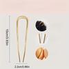 1Pc Ladies Fashion U Shape Antique Style Multi-Functional Alloy Hair Forkhair Coiler Hair Clips Pill Head Fixing Artifact