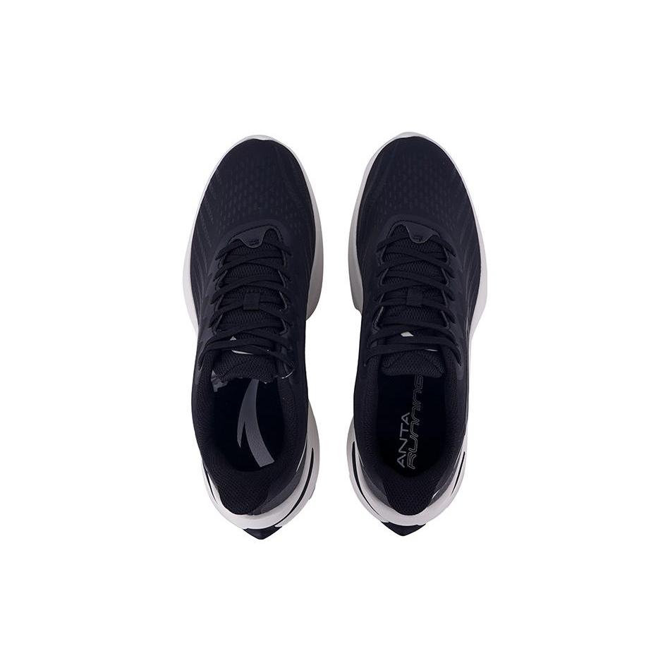 New Anta New Stinger Cushioning And Breathable Low top Running Shoes Men's Black 112215520-10