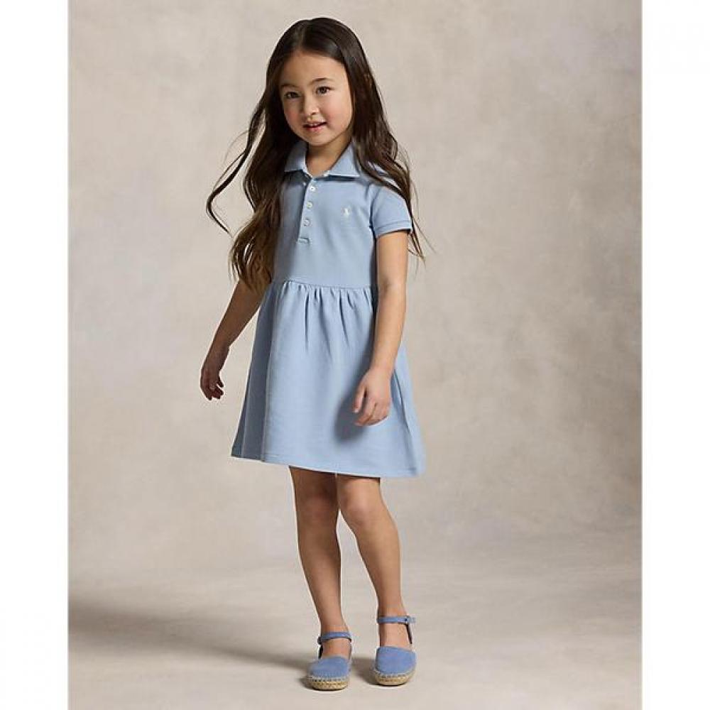 Polo Ralph Lauren Girls Stretch Mesh Polo Dress 2 6 Years Cwpodrsr3d21157400 2