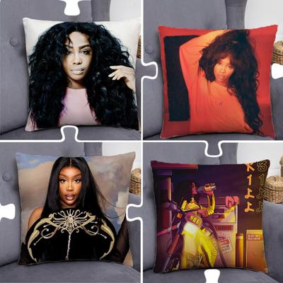 Singer S-Sza SOS Pillow Case Pillowcase Home Sofa Cushions Car Cushions Pillowcover Office Pillowshell Pillow