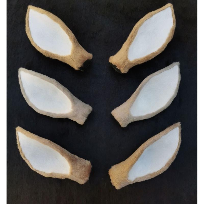 Cute Cosplay Antler Deer Ear Hairband Making Women Simulation Plush Deer Ear Anime Accessories Christmas Party Costume Props