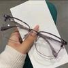 Women Anti Blue Light Glasses Men Vintage Computer Men Eyeglasses Optical Glass Plain Frame Gaming Spectacles Eyewear for Men