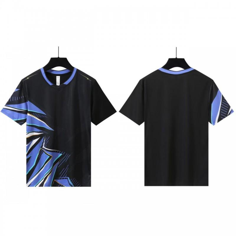 Quick Dry Unisex Badminton T-Shirt Breathable Sportswear Men Women Training Gym Team Sports