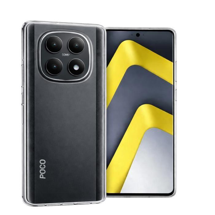 Coque pour Xiaomi Poco M8 PRO 5G - Silicone Gel TPU Transparent Protection Souple Ultra Mince Phonillico®