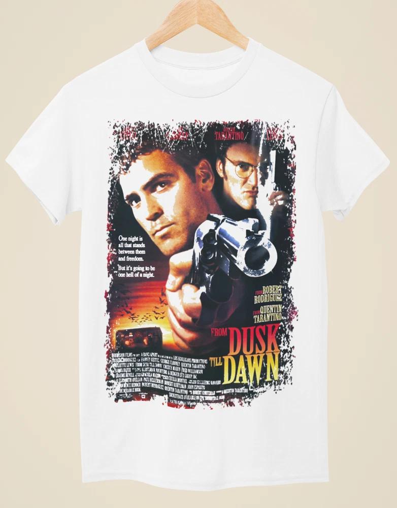 From Dusk Till Dawn Movie Poster Inspired Unisex White TShirt S