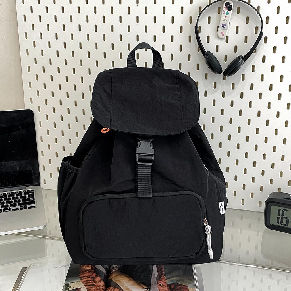 New Korean Casual Simple Style Backpack Small Backpack Female Travel Light Travel Student Schoolbag Female