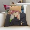 Romantic TTamons BSideS Cushion Cover Breathable and skinfriendly linen pillowcase square removable and washable cushion