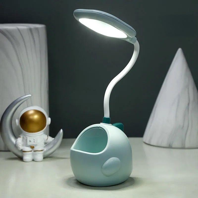 Eye Protection Desk Lamp Desk Student Dormitory Reading Night Light Led Bedroom Bedside Lamp USB Rechargeable Creative Desk Lamp
