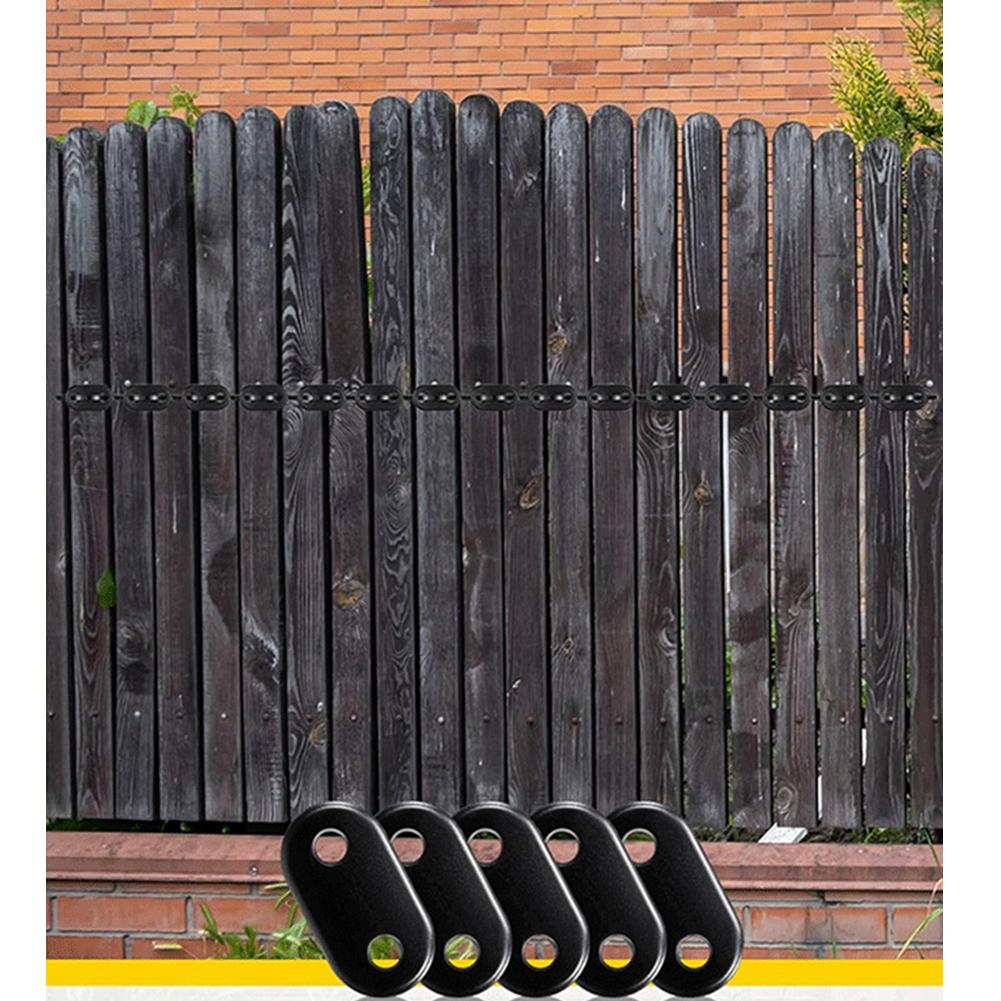 Secure Your Privacy Screens with Weatherproof Mounting Clips Set Available in 50 or 100 Pieces for Fences and Gardens