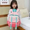 Trendy Color Block Large Capacity Backpack For Boys And Girls Perfect For Kindergarten