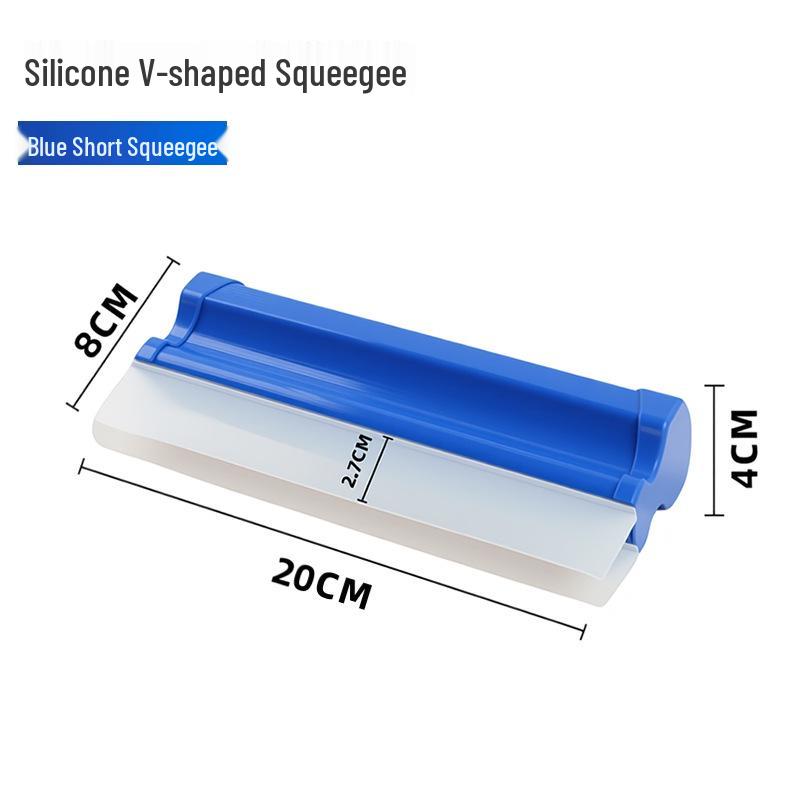 Silicone Car Window Squeegee - Safe for Paint, Effective Car Wash Tool