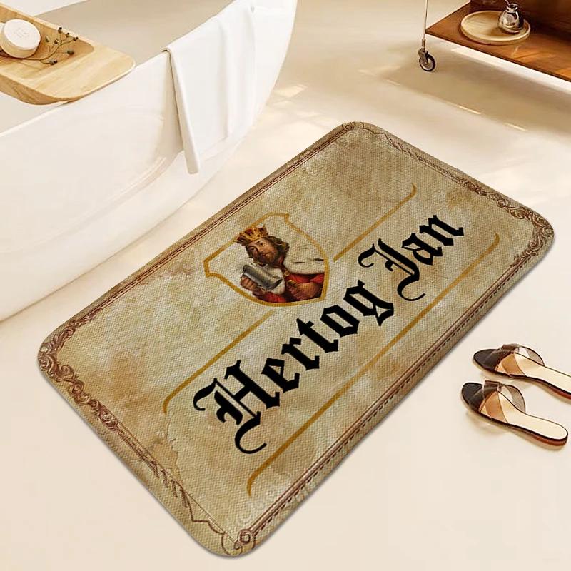 

Non-slip Foot Mat H-Hertog Jans Outdoor Entrance Doormat Veranda Floor Living Room Rug Kitchen Accessories Home Decorations 50x80cm20x32in