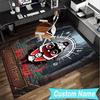 Custom Name Rug Cult Lamb Game Fantasy Area Rug Suitable for Indoor And Outdoor,Carpets for Homes, Offices,Living Rooms,Home Decor,Christmas Gift