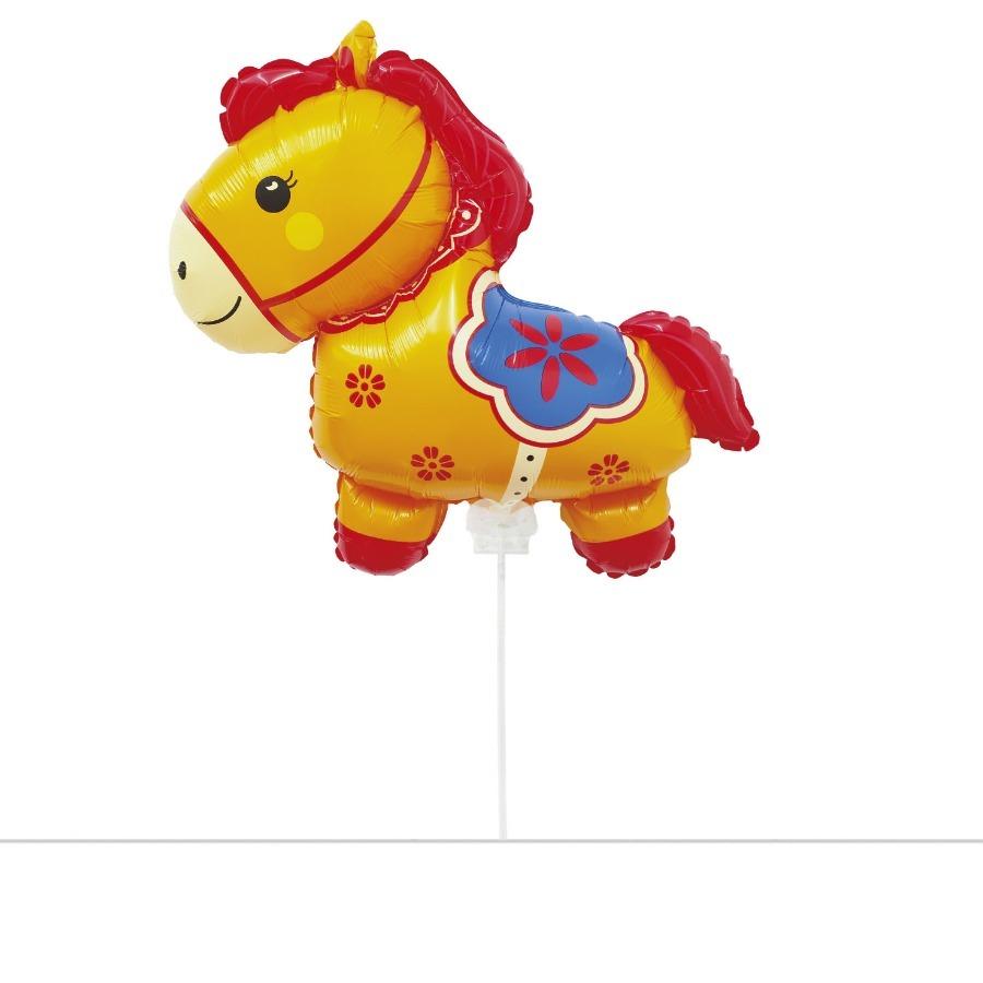 20 sets of new children's festival June 1st cartoon animal clip-on balloons, horse-year god of wealth clip-on balloons and toy balloons.