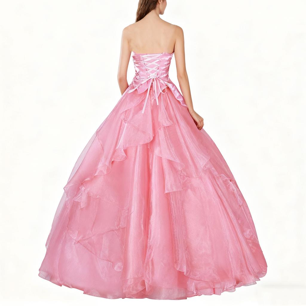 Cosplay Set Long-Sleeve V-Neck Printed Set Top+Skirt