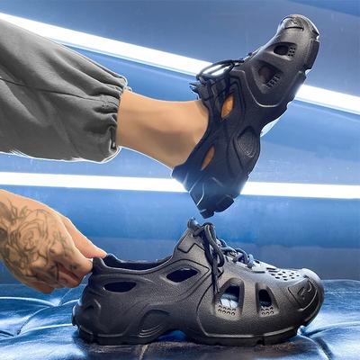 Sandalias EVA para Mujer y Hombre Pareja Suaves Huecas Zapatos de Jardín Chanclas Agujereadas de Diseñador Zapatillas Calzado para la Playa y el Agua Slip-on Espuma Runner Masculino