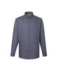 Dagseusyeocheu Cotton Blend Easy Care Dot Print Dress Shirt Regular Fit Navy_Dla2Shdl127N1