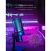 Microphone GM7 Computer Mobile Phone Universal Colorful RGB Lamp E-Sports Live Stream Microphone One-Click Mute