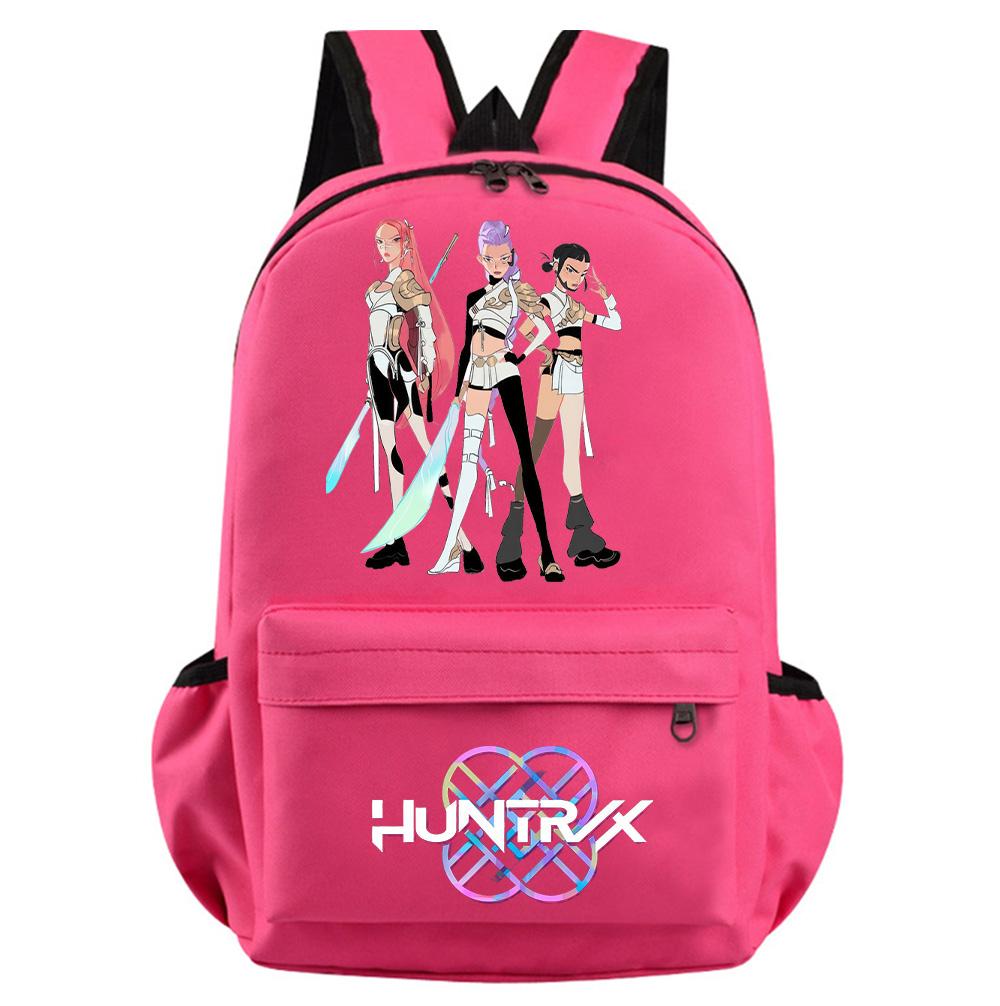 K-Pop Demon Hunters Printed Backpack for Teenager Student Girl Boy Bookbag Schoolbag Women Large Capacity Waterproof Travel Bag Kid Gift Rucksak