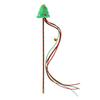 Christmas Cat Teaser Wand Interactive Toy Cartoon Apples Christmas Tree Star Gingerbread Man Plush Rod for Cats Safe Material Pet Supplies