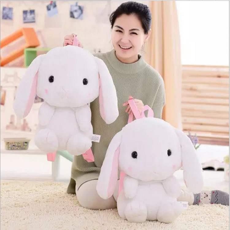 plush bunny backpack