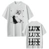 Singer Lux Rosalia Fashion Print Tshirt Unisex Unisex Harajuku Clothing Tshirts Shortsleeved Casual Cotton Tshirts Streetwear
