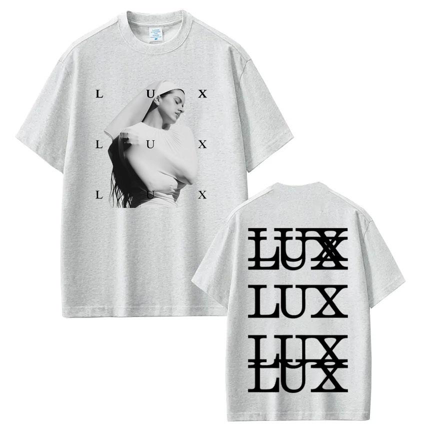Singer Lux Rosalia Fashion Print Tshirt Unisex Unisex Harajuku Clothing Tshirts Shortsleeved Casual Cotton Tshirts Streetwear
