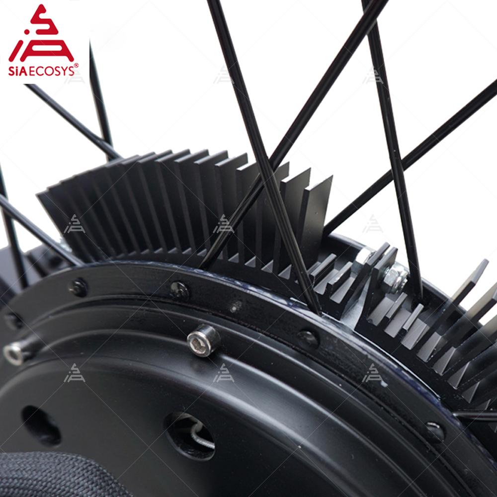 QS205 V3 3000W Electric Spoke Hub Motor Heat Sinks Electric Motorcycle Accessories