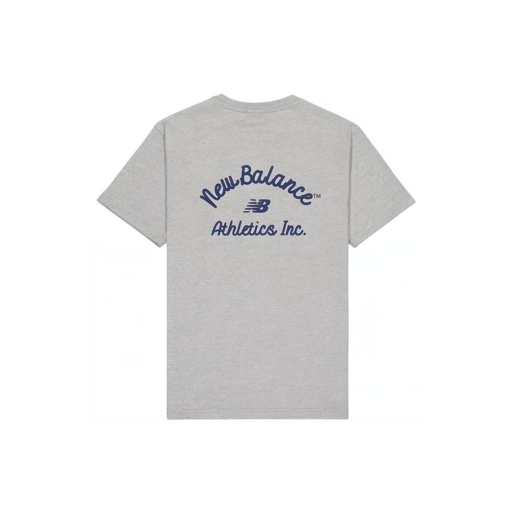 New Balance SS24 T Shirt Men's Gray AMT42323-GHM