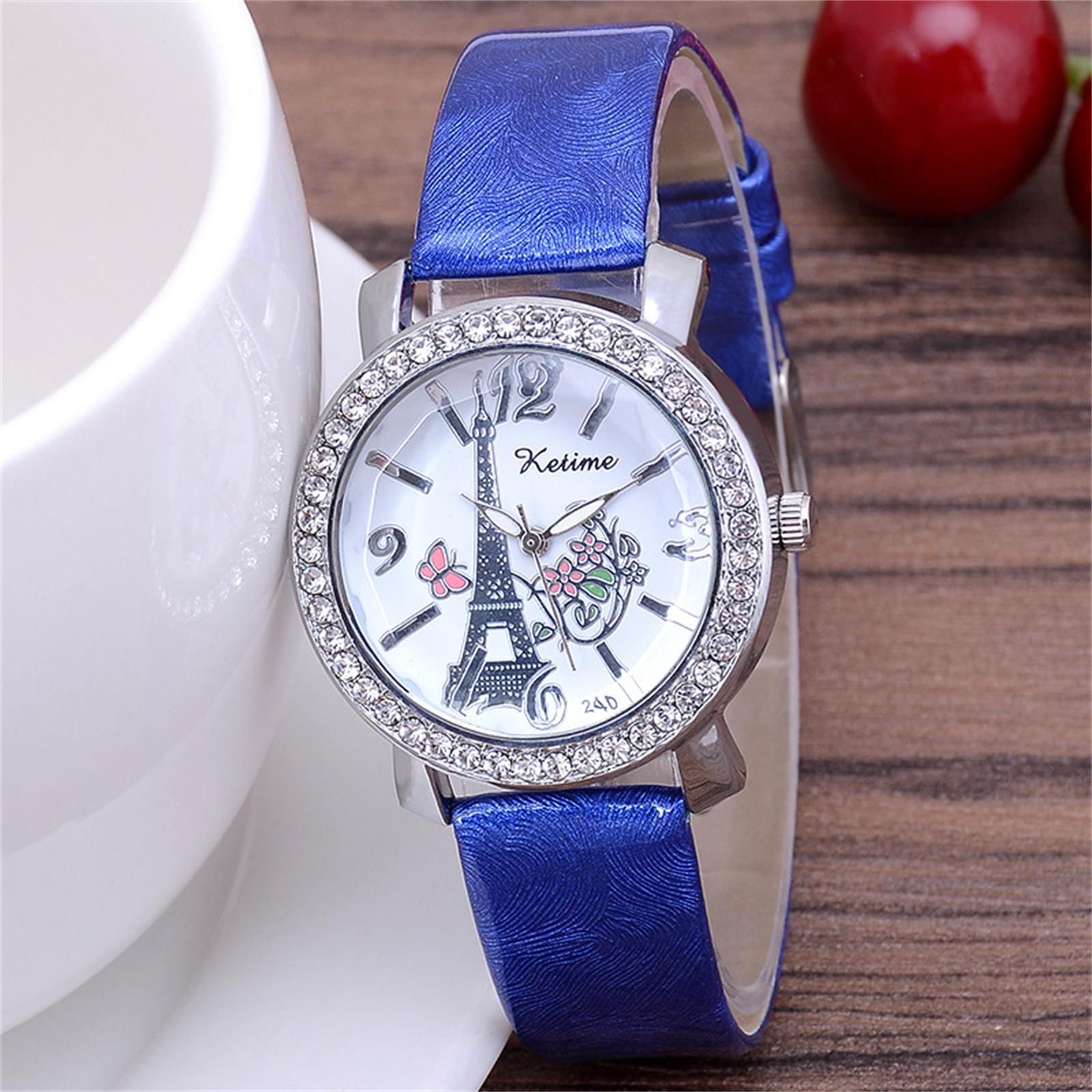 

Women Fashion Leather Watch One Size