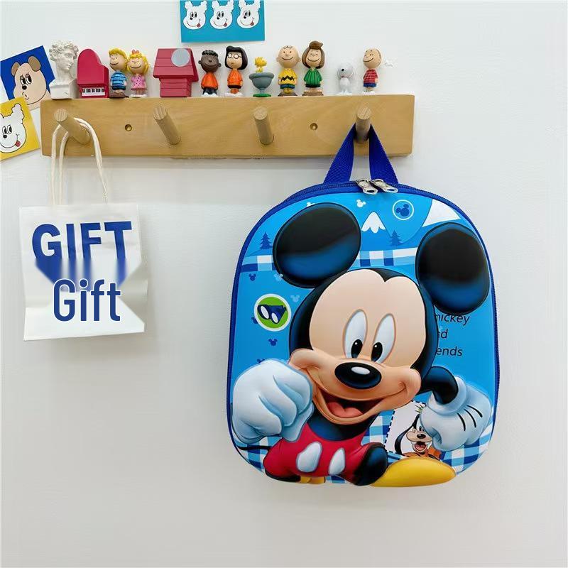 

3D Animal Hard Shell Backpack for Kids (2-7 Years) - Lightweight Cartoon Design