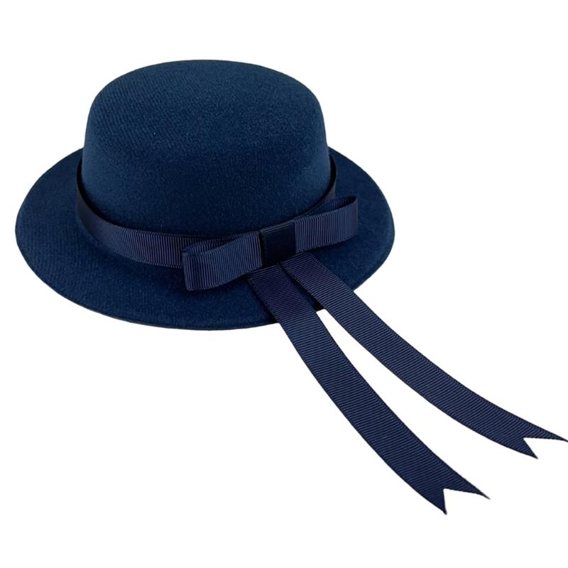 Multipurpose Soft Felt Hat Doll Clothing Accessories For Doll Costume Making Uniform Handbag Decoration Sewing Craft