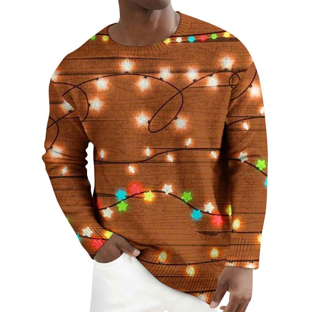 GPB-DDMTT01 Imitation Mink Pullover Sweater 3D Printing Universal for Men and Women