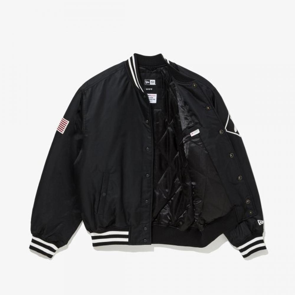 New Era Mlb Chicago White Sox Authentic Stadium Jacket Black 14742076