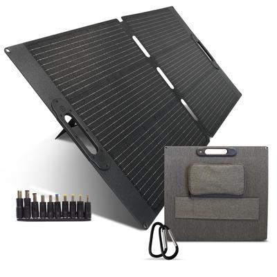 Foldable Solar Panel 100W 5V/3A USB-C Charger Quick Charge ETFE