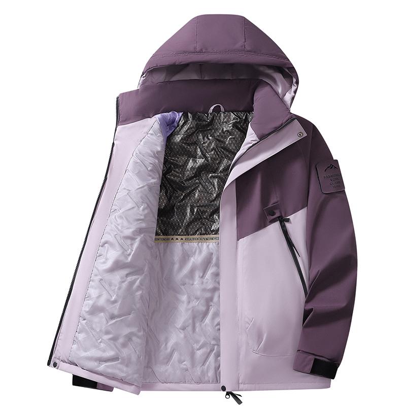 Winter Comfortable Trendy Windproof Breathable Couple Padded Jacket Outdoor Sports Running Mountaineering Camping Cotton Jacket