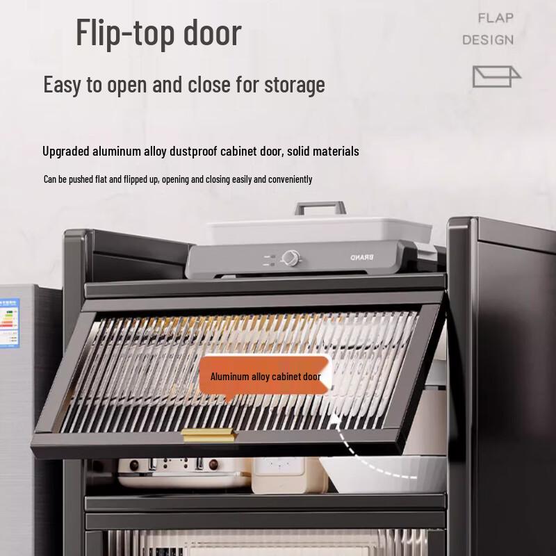 Multi-functional Slim Kitchen Storage Cabinet