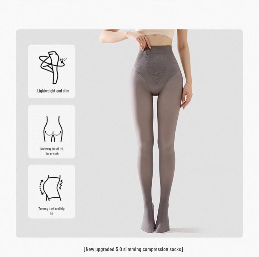 Black Sheer Skin Tone Leggings for Women, Nude Look, Fleece-Lined, Thick Winter Tights, Autumn/Spring Style, Silk-like Pantyhose