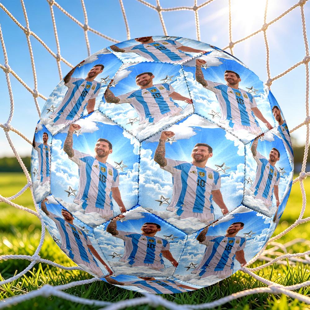 1pc Soccer Kick Soccer Ball Size 5, Machine-stitched, Suitable for Practice Matches/tournament Training for Sports, Lightweight and Durable. C7019